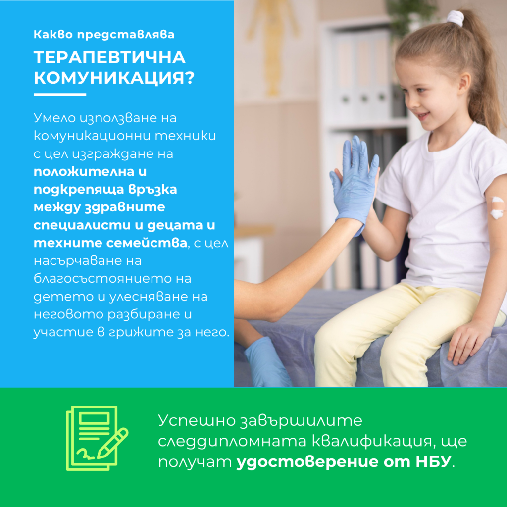 Информационна брошура какво представлява терапевтична комуникация